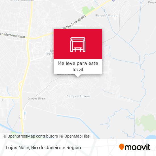 Lojas Nalin mapa