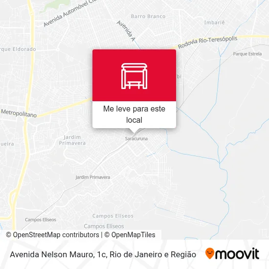 Avenida Nelson Mauro, 1c mapa