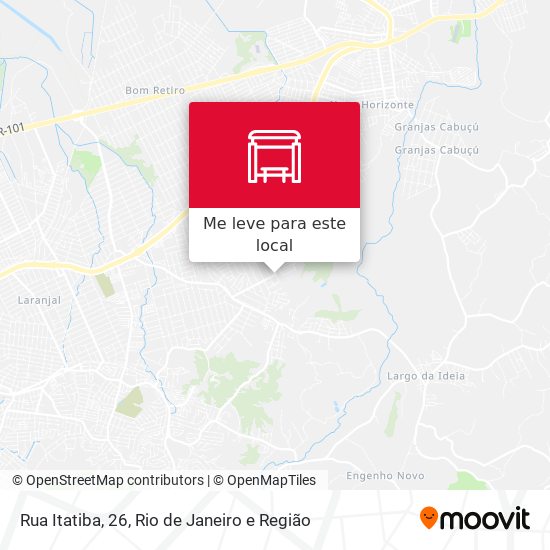 Rua Itatiba, 26 mapa