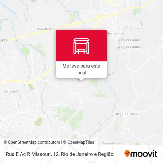 Rua E Ac R Missouri, 12 mapa