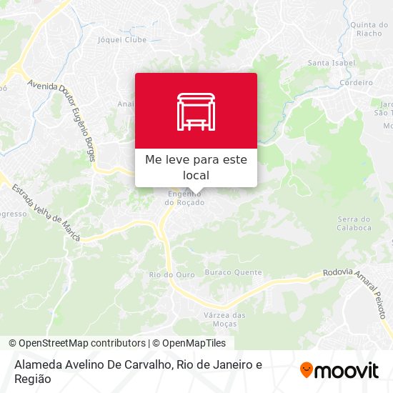 Alameda Avelino De Carvalho mapa