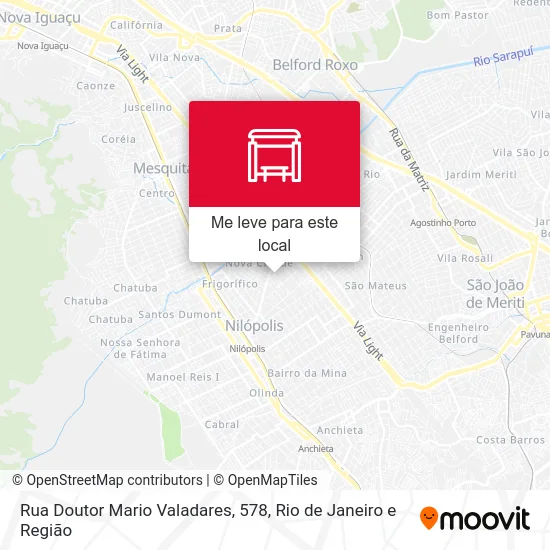 Rua Doutor Mario Valadares, 578 mapa