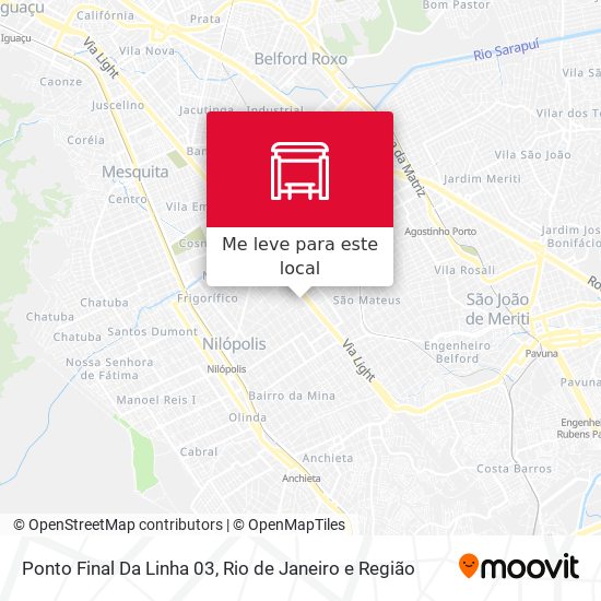 Ponto Final Da Linha 03 mapa