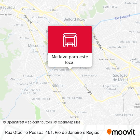 Rua Otacílio Pessoa, 461 mapa