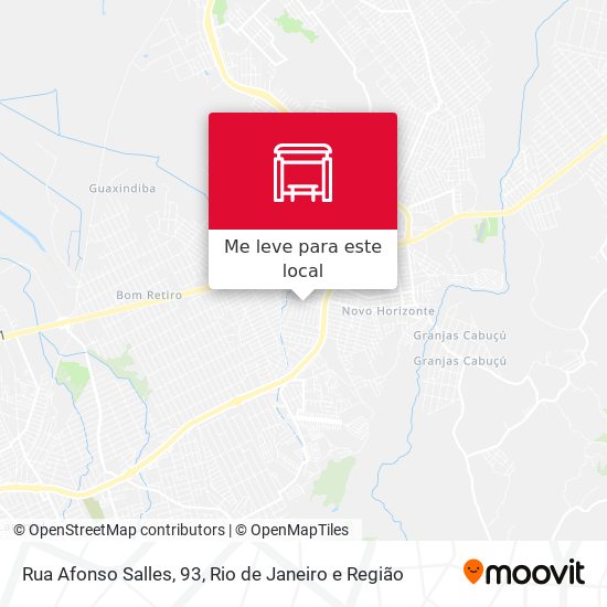 Rua Afonso Salles, 93 mapa