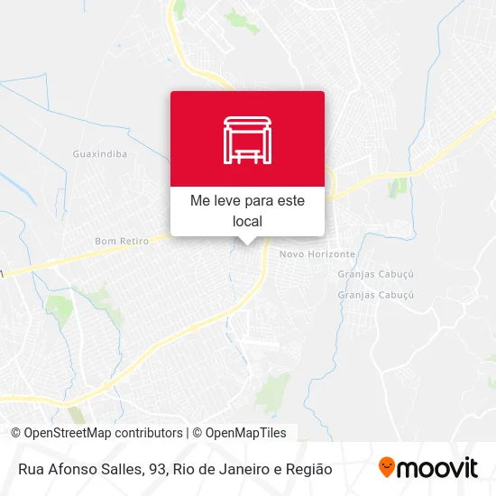 Rua Afonso Salles, 93 mapa
