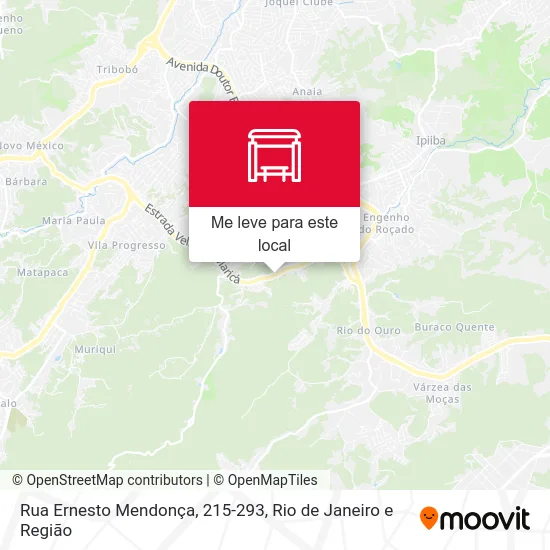 Rua Ernesto Mendonça, 215-293 mapa