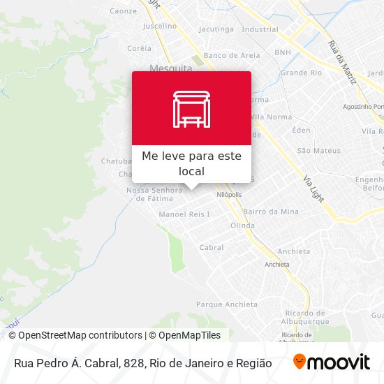 Rua Pedro Á. Cabral, 828 mapa