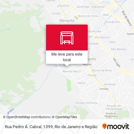 Rua Pedro Á. Cabral, 1399 mapa