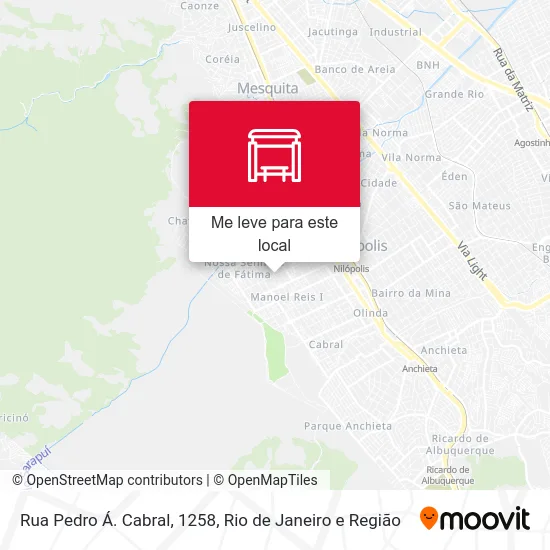 Rua Pedro Á. Cabral, 1258 mapa