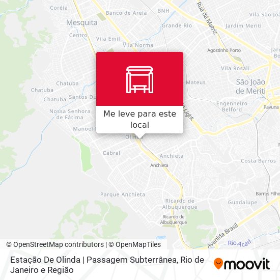 Estação De Olinda | Passagem Subterrânea mapa