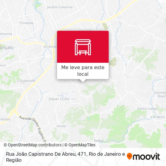 Rua João Capistrano De Abreu, 471 mapa