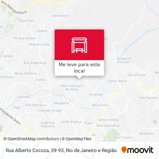 Rua Alberto Cocoza, 39-93 mapa