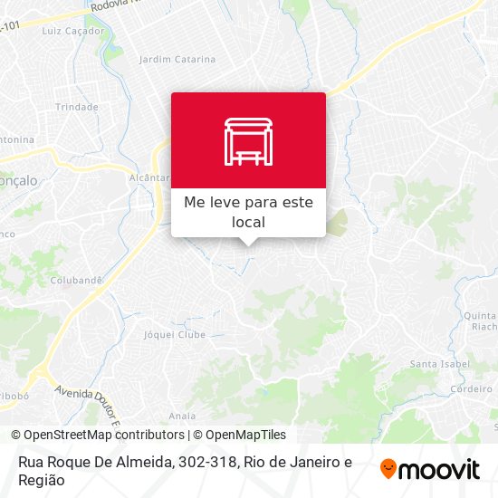 Rua Roque De Almeida, 302-318 mapa