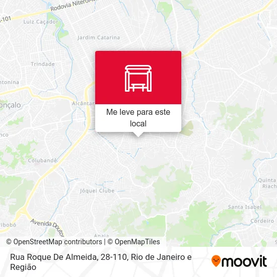 Rua Roque De Almeida, 28-110 mapa