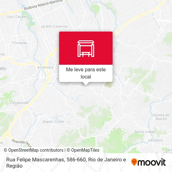 Rua Felipe Mascarenhas, 586-660 mapa