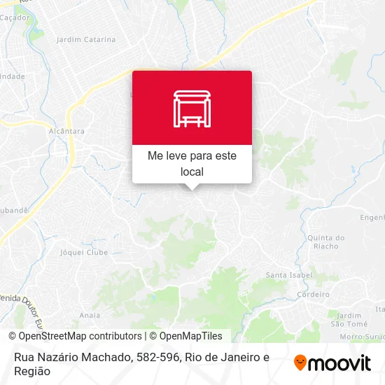 Rua Nazário Machado, 582-596 mapa