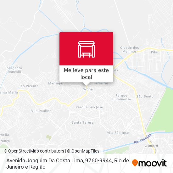 Avenida Joaquim Da Costa Lima, 9760-9944 mapa