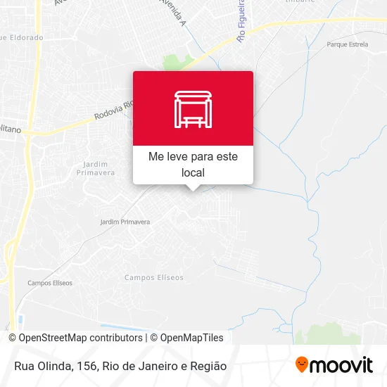 Rua Olinda, 156 mapa