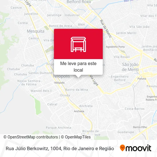 Rua Júlio Berkowitz, 1004 mapa