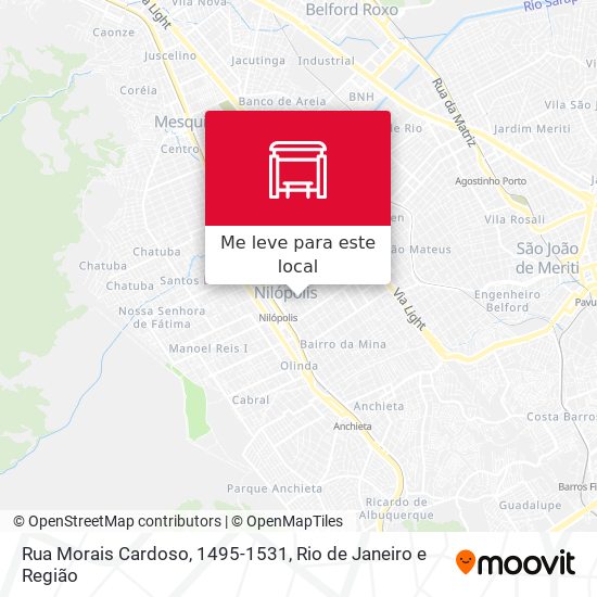 Rua Morais Cardoso, 1495-1531 mapa