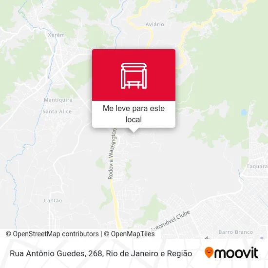 Rua Antônio Guedes, 268 mapa