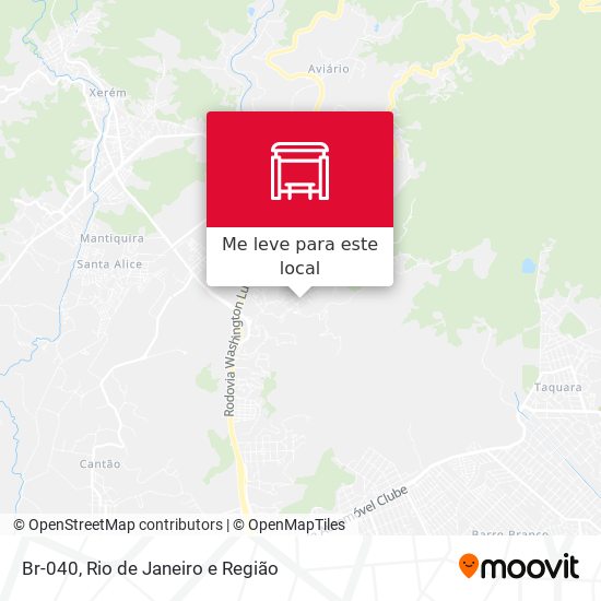 Br-040 mapa