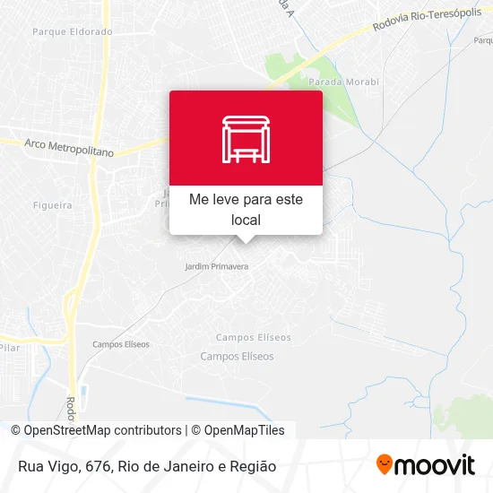 Rua Vigo, 676 mapa