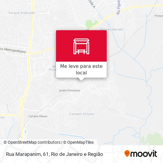 Rua Marapanim, 61 mapa