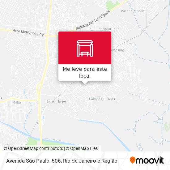 Avenida São Paulo, 506 mapa