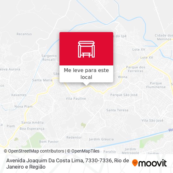 Avenida Joaquim Da Costa Lima, 7330-7336 mapa