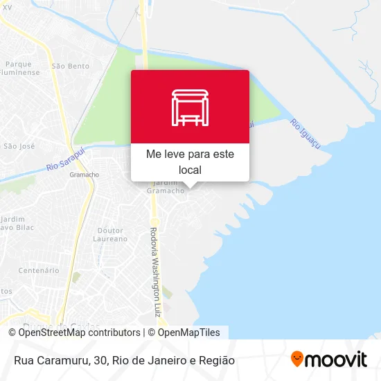 Rua Caramuru, 30 mapa