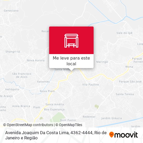 Avenida Joaquim Da Costa Lima, 4362-4444 mapa