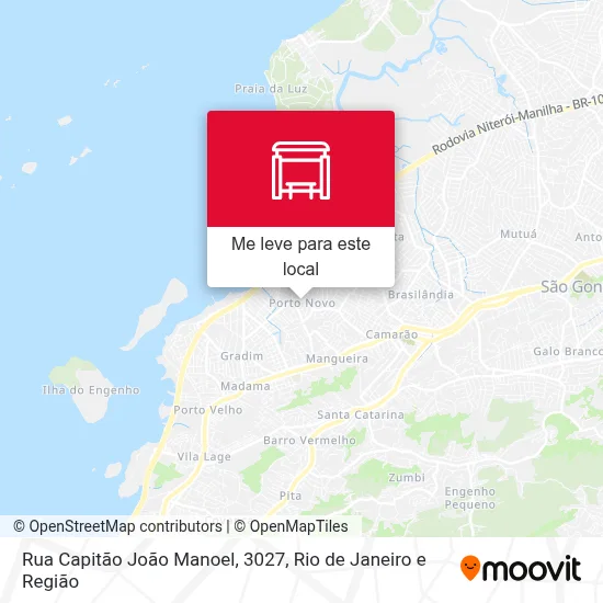 Rua Capitão João Manoel, 3027 mapa