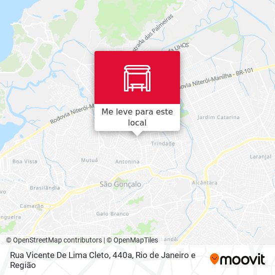 Rua Vicente De Lima Cleto, 440a mapa