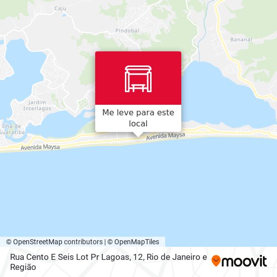 Rua Cento E Seis Lot Pr Lagoas, 12 mapa