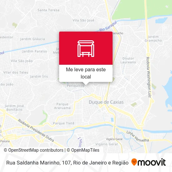 Rua Saldanha Marinho, 107 mapa