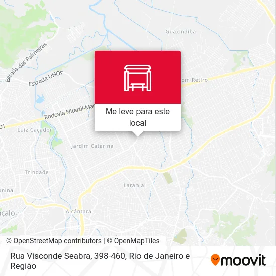 Rua Visconde Seabra, 398-460 mapa