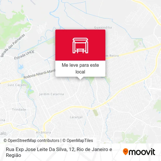 Rua Exp Jose Leite Da Silva, 12 mapa