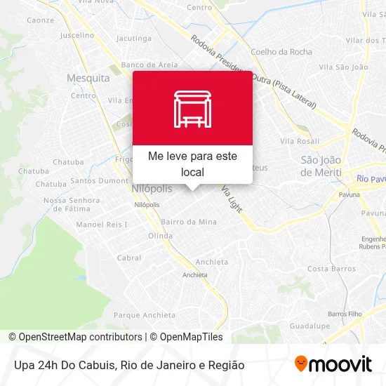Upa 24h Do Cabuis mapa