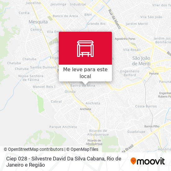 Ciep 028 - Silvestre David Da Silva Cabana mapa
