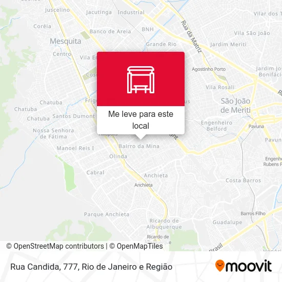 Rua Candida, 777 mapa