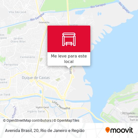 Avenida Brasil, 20 mapa