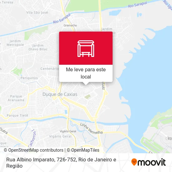 Rua Albino Imparato, 726-752 mapa
