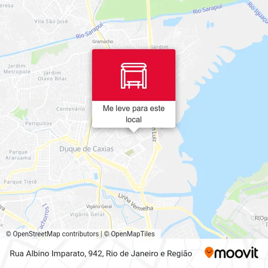 Rua Albino Imparato, 942 mapa