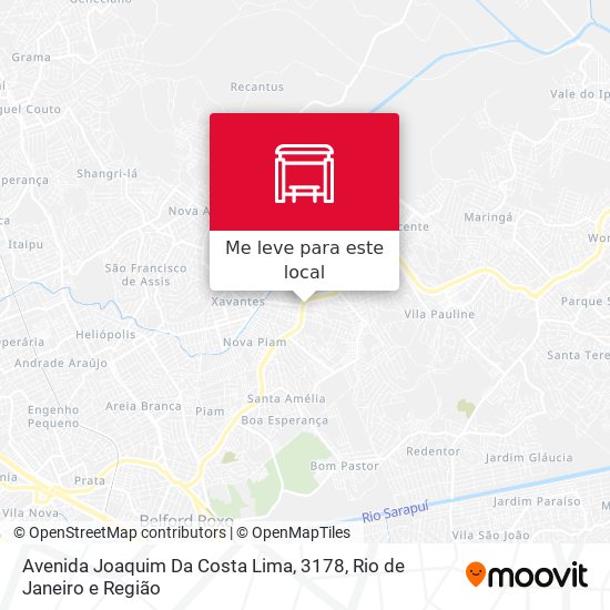 Avenida Joaquim Da Costa Lima, 3178 mapa