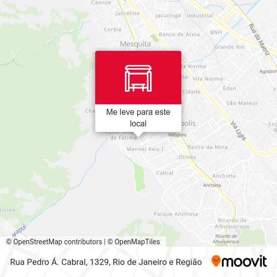 Rua Pedro Á. Cabral, 1329 mapa
