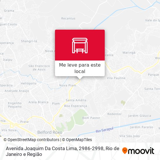 Avenida Joaquim Da Costa Lima, 2986-2998 mapa