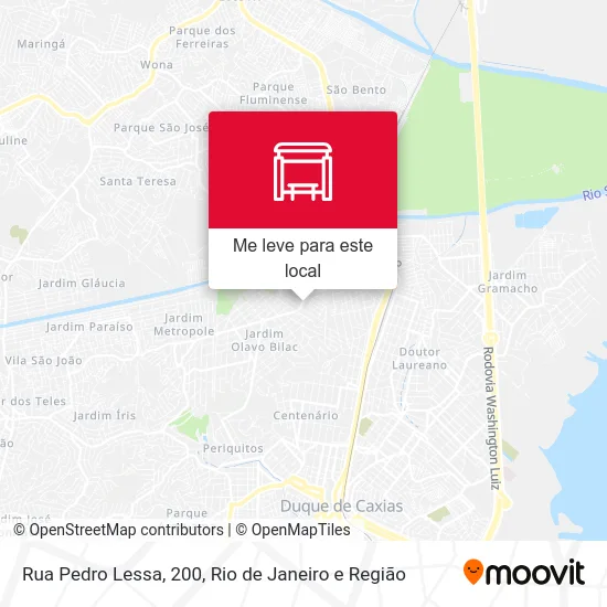 Rua Pedro Lessa, 200 mapa