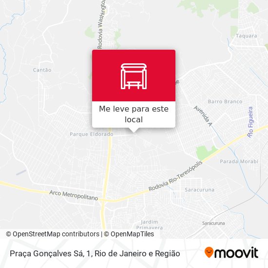 Praça Gonçalves Sá, 1 mapa